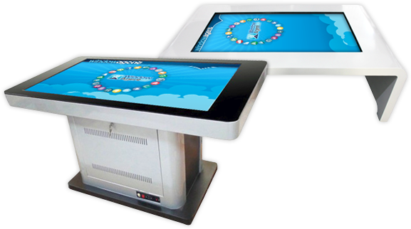 Touch screen indoor-touch-table technology